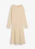 Robe midi en maille de viscose mélangée, bonprix