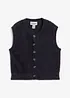 Gilet sans manches en maille poilue, viscose majoritaire, bonprix