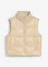 Gilet sans manches enduit et matelassé, bonprix