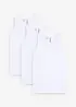 Lot de 3 caracos en coton doux, bonprix