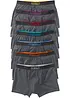 Lot de 7 boxers coton, bonprix