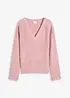 Pull col V oversize, bonprix