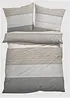 Parure de lit à rayures, bonprix