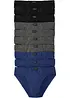 Lot de 10 slips coton, bonprix