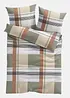 Parure de lit à carreaux, bonprix