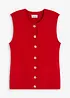 Gilet sans manches en maille, bonprix