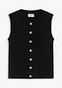 Gilet sans manches en maille, bonprix