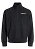 Sweat-shirt à col zippé JJ REBEL, J&J Rebel