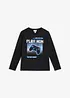 T-shirt manches longues 100% coton, bonprix