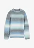Pull en grosse maille tie & dye, bonprix