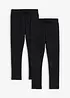 Lot de 2 leggings thermiques, bonprix