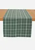 Chemin de table en coton à carreaux, bonprix