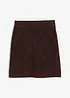 Jupe en maille torsadée, bonprix
