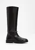 Bottes à tige large en cuir, bonprix