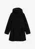 Manteau à capuche et pinces, forme trapèze, bonprix