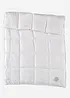 Couette chaude toucher duvet, motif de flocons, bonprix