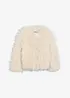 Veste peluche oversize, bonprix