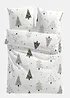 Parure de lit motif sapins, bonprix