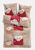 Parure de lit motif carte de Noël, bonprix