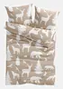 Parure de lit motif animaux de la forêt, bonprix