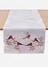 Chemin de table avec oiseaux d’hiver, bonprix