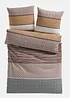 Parure de lit à rayures, bonprix