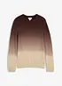 Pull en fine maille effet tie & dye, bonprix