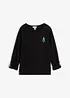 T-shirt manches longues 100% coton, bonprix