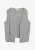 Gilet sans manches en grosse maille, bonprix