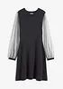 Robe fluide en maille, bonprix