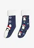 Chaussettes douillettes à doublure peluche, bonprix