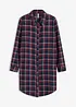 Chemise de nuit boutonnée en flanelle, bonprix