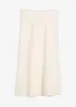 Jupe midi en maille douce, bonprix