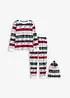 Pyjama en coton doux avec pochette cadeau, bonprix