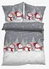 Parure de lit avec bonhomme de neige, bonprix