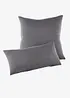 Lot de 2 taies d’oreiller de coussin en jersey, bonprix