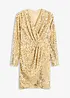 Robe à sequins en velours doux, bonprix