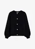 Gilet en maille à boutons décoratifs, bonprix