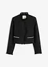Blazer cropped en maille bouclette, bonprix