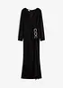 Robe longue avec application strass, bonprix