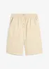 Bermuda effet paper touch en coton extensible, bonprix
