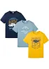 Lot de 3 T-shirts, bonprix