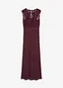 Robe longue avec dentelle, bonprix