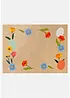 Paillasson avec motif printanier, bonprix
