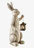 Figurine déco lapin avec lanterne, bonprix