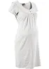 Chemise de nuit d’allaitement coton et dentelle, bonprix