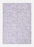 Tapis de bain avec motif floral, bonprix