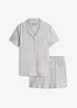 Pyjashort avec chemise boutonnée, bonprix