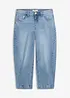 Jean barrel taille mi-haute, cropped, bonprix