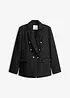 Blazer en maille bouclette à boutonnage double, bonprix